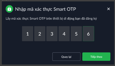 Xác thực OTP bán