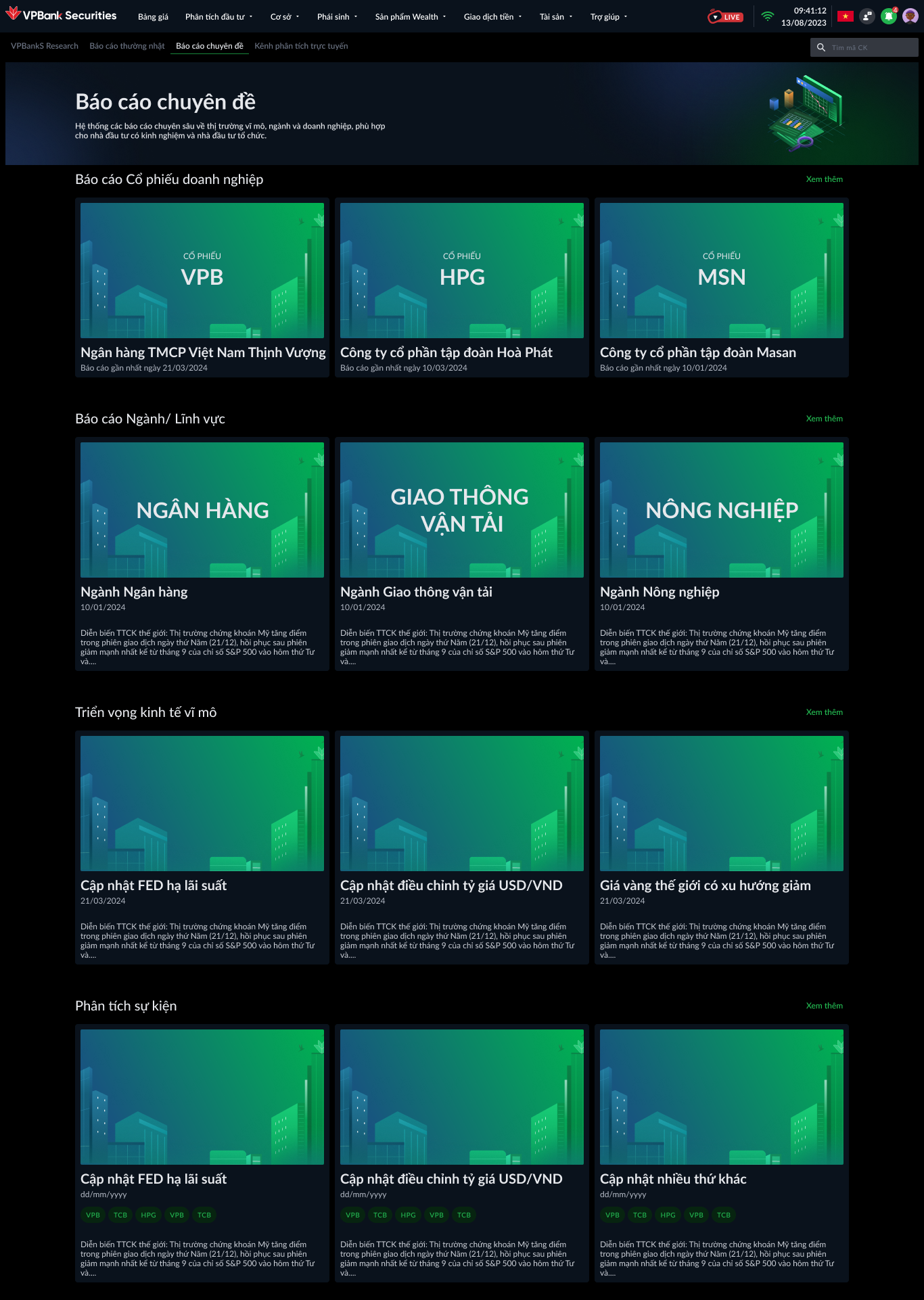 Báo cáo chuyên đề