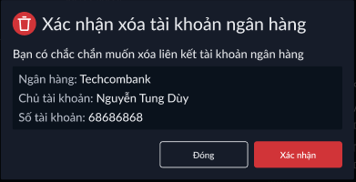 Xác nhận xóa