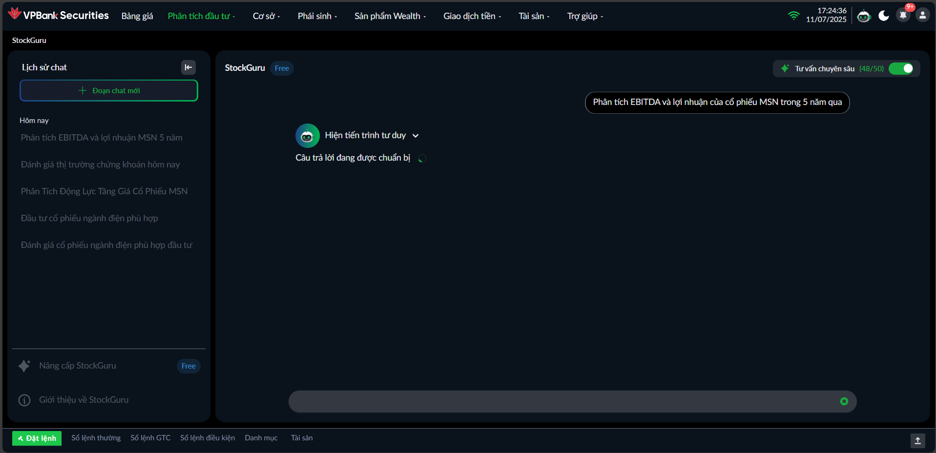 Tư vấn chuyên sâu